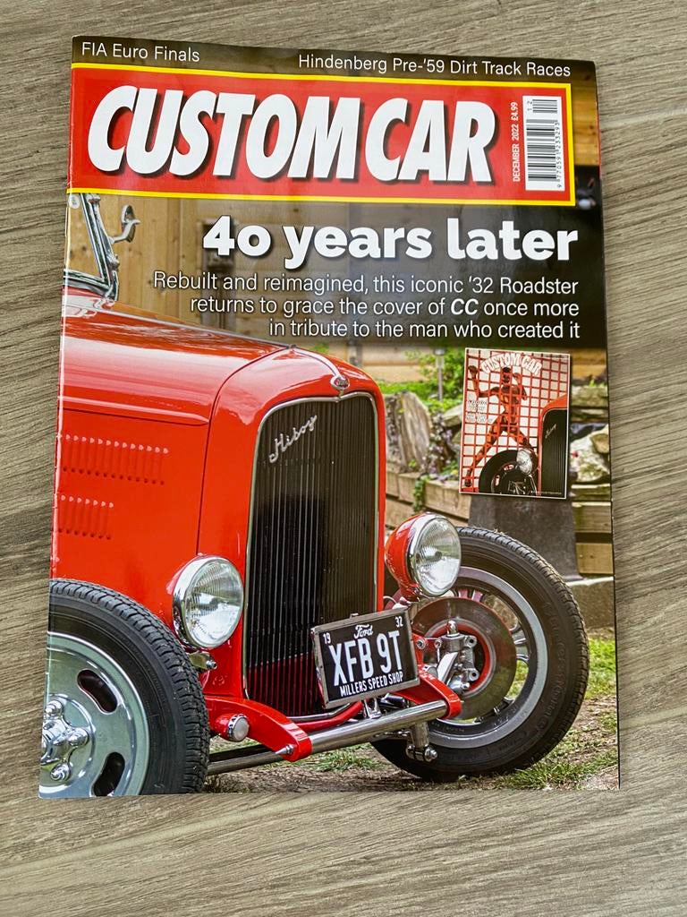 Custom car magazine december 2022 Hot Rods, Livres, Enlèvement ou Envoi, Neuf, Autres marques
