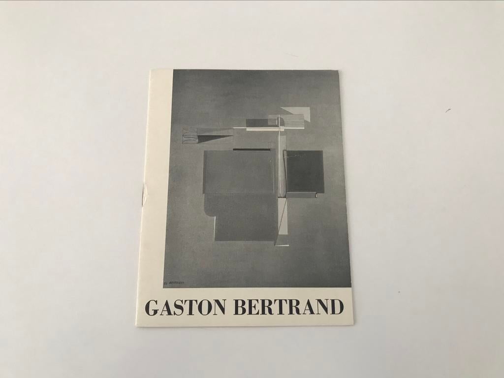 Catalogue Gaston Bertrand années 1950, Enlèvement ou Envoi, Comme neuf, Peinture et dessin