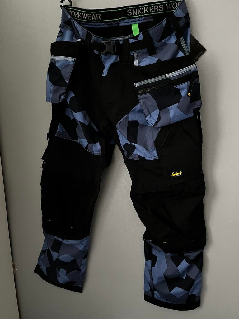 Snickers 8604 Maat 54.50 Navy Camo Zwart, Ophalen of Verzenden, Nieuw