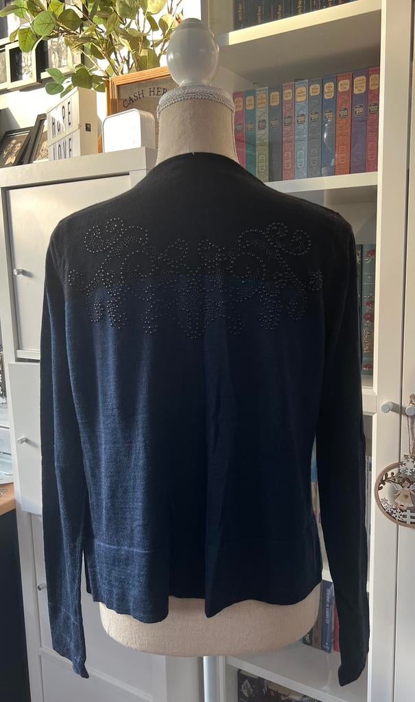 Gilet Kookai laine t.2, Kookai, Porté, Taille 38/40 (M), Bleu