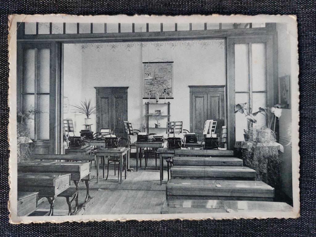 oude postkaart Gierle, Verzenden