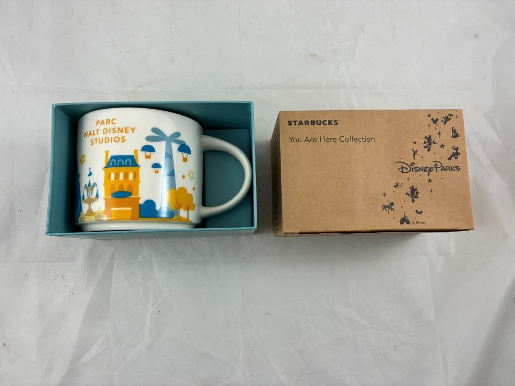 Starbucks Walt Disney Studios Mug Disneyland Paris koffietas, Enlèvement ou Envoi, Neuf, Céramique, Tasse(s) et/ou soucoupe(s)