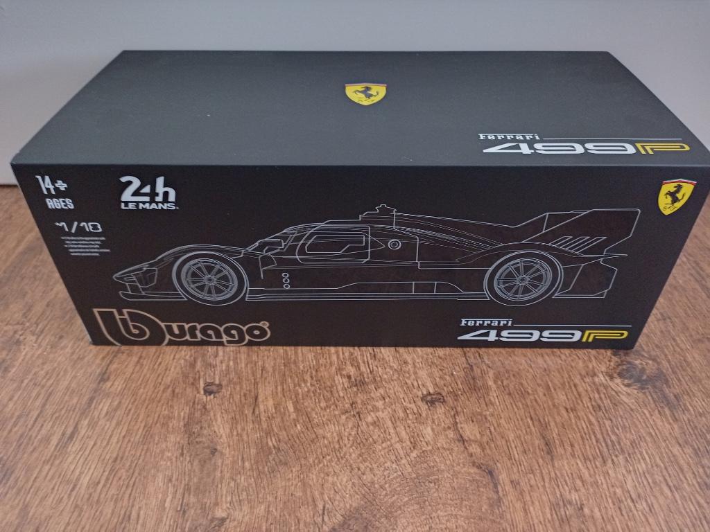 Ferrari 499P #51 Winner 24h Le Mans 2023 in ovp, Ophalen of Verzenden, Nieuw, Auto, Burago