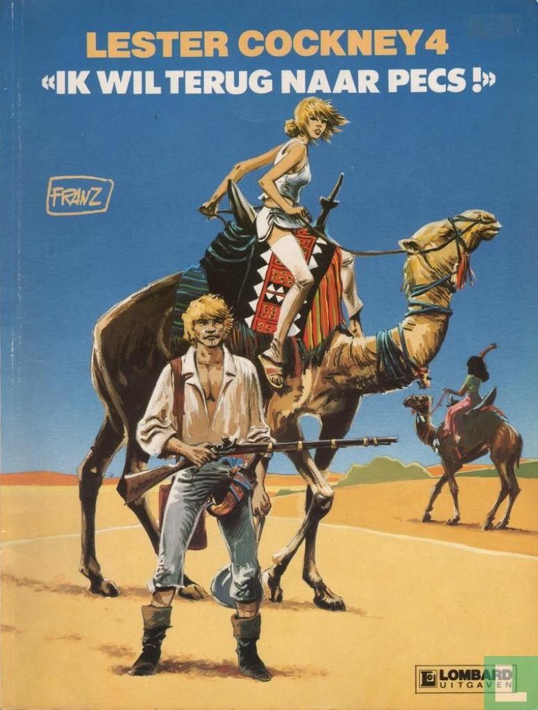 Lester Cockney - Nr. 4 (1985) 1e druk! Als nieuw!, Livres, BD, Une BD, Envoi, Comme neuf