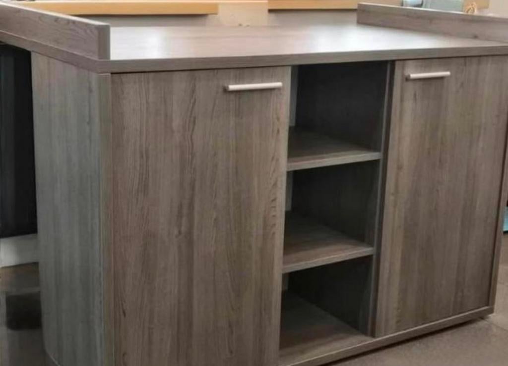 Verzorgcommode Luca, Ophalen, 70 cm of meer, 105 cm of meer, Voetruimte