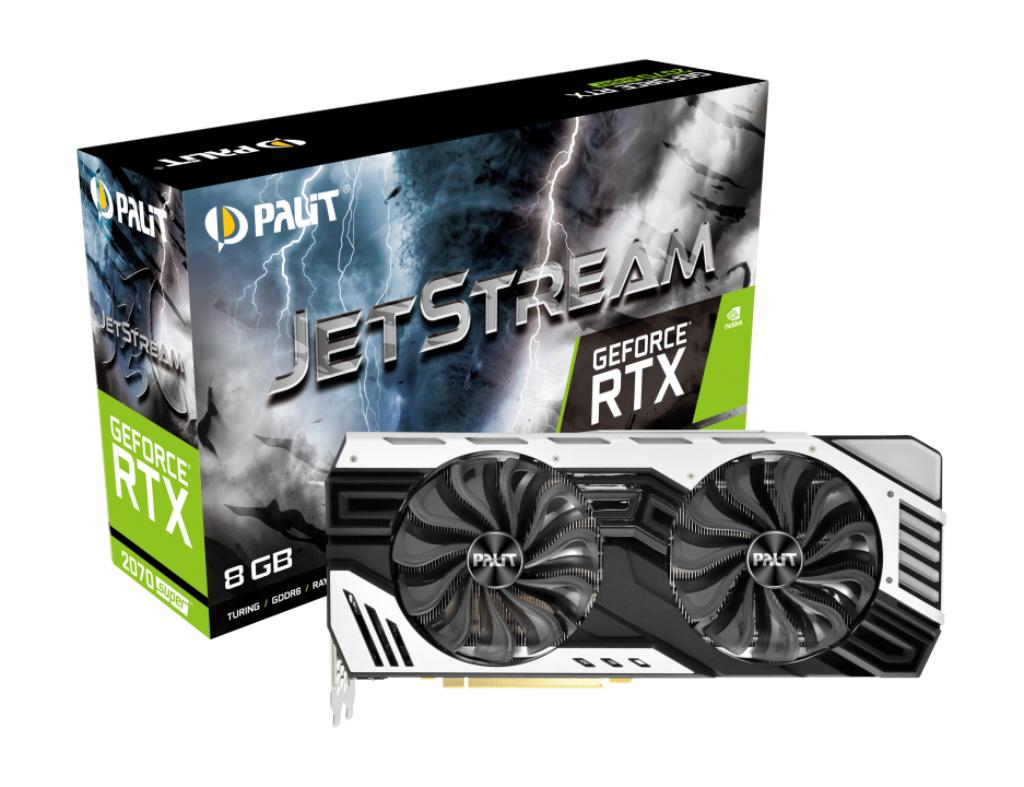 Palit Nvidia Geforce 2060 super jetstream, PCI-Express 3, Verzenden, GDDR6, Zo goed als nieuw