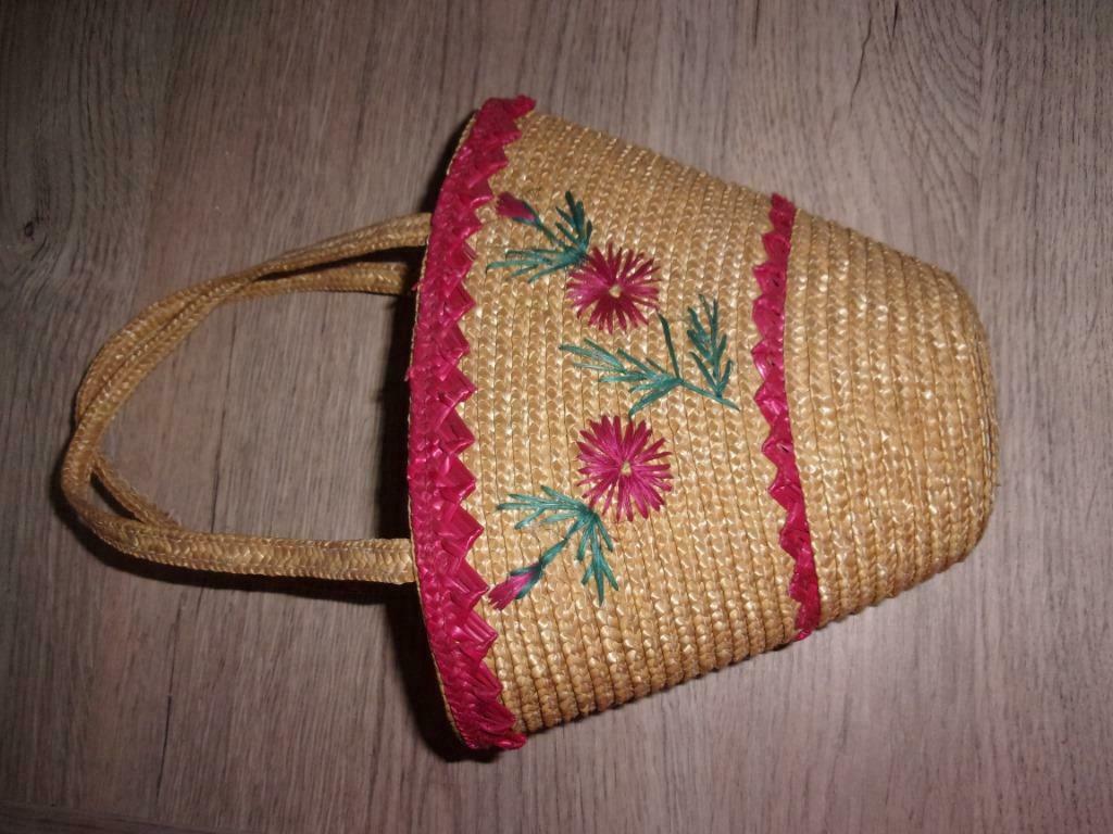 petit panier en osier vintage, Enlèvement ou Envoi, Comme neuf, Osier, Panier