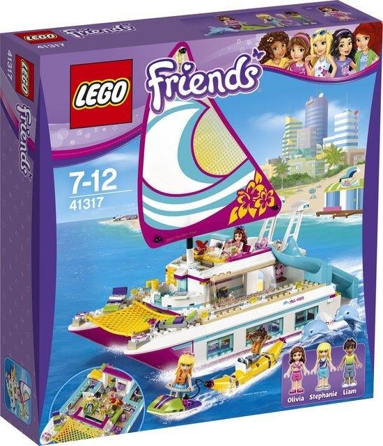 Lego Friends 41317 catamaran, Kinderen en Baby's, Speelgoed | Duplo en Lego, Ophalen, Zo goed als nieuw, Lego