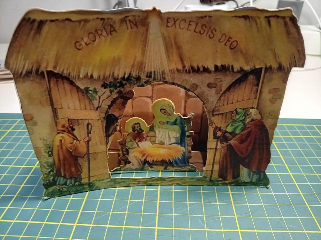 Crèche 3D en papier, Divers, Enlèvement ou Envoi