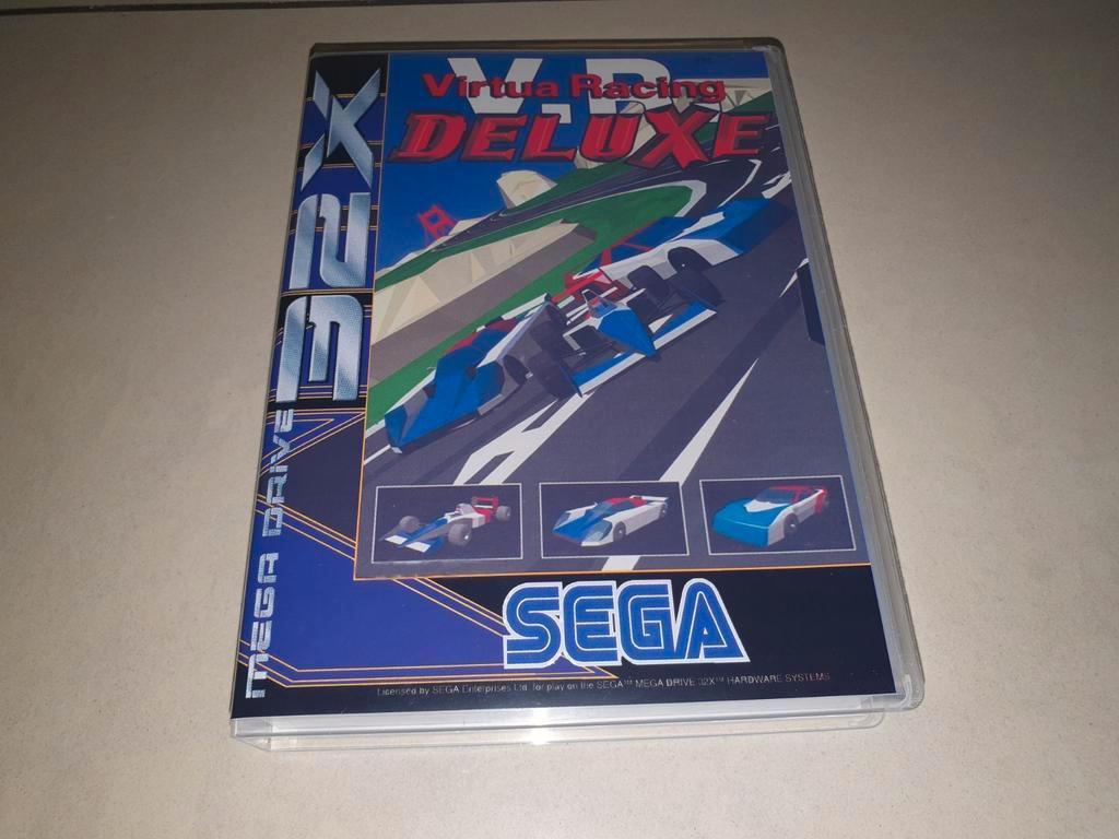Virtua Racing Deluxe Sega 32X Game Case, Games en Spelcomputers, Verzenden, Zo goed als nieuw