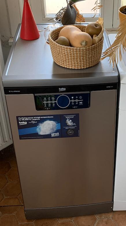 Lave-vaisselle, Electroménager, Lave-vaisselle, Utilisé, À Poser, 85 à 90 cm, Moins de 45 cm, Programme éco, Enlèvement