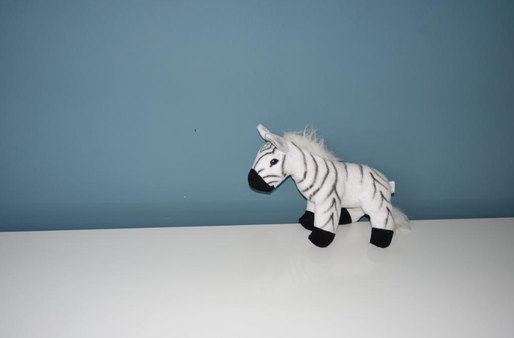 Zebra knuffel "19cm", Ophalen of Verzenden
