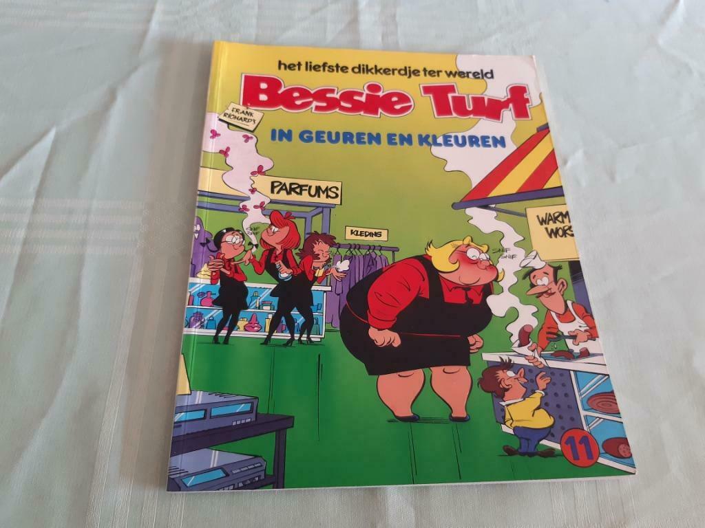 Bessie Turf.11.In geuren en kleuren., Boeken, Stripverhalen, Eén stripboek, Ophalen of Verzenden, Gelezen