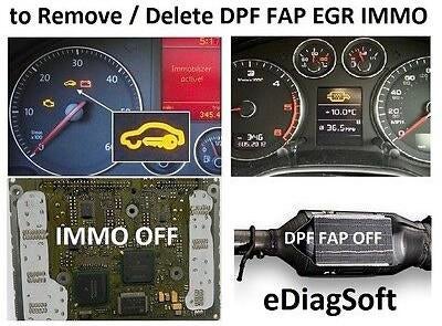 Suppression EGR/ DPF/ IMMO MED17/EDC17(TC17XX/CPXX)