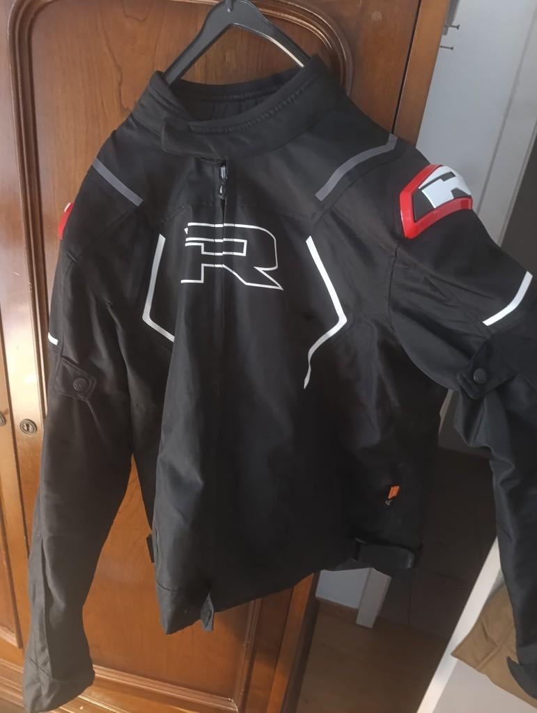 Richa Vendetta motorjas 2XL – met extra rugprotector, Ophalen, Jas | textiel, Heren, Nieuw zonder kaartje
