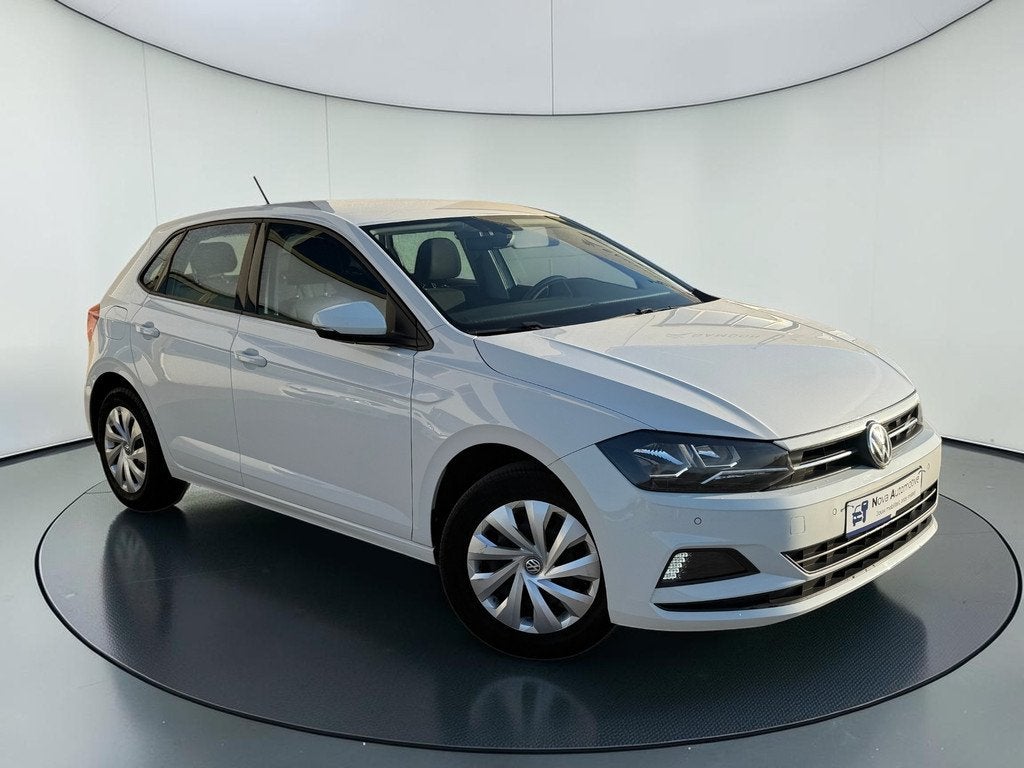 Volkswagen Polo 1.0i, 11/2017, Airco, Carplay, 12m Garantie, Autos, Achat, Euro 6, Boîte manuelle, Noir