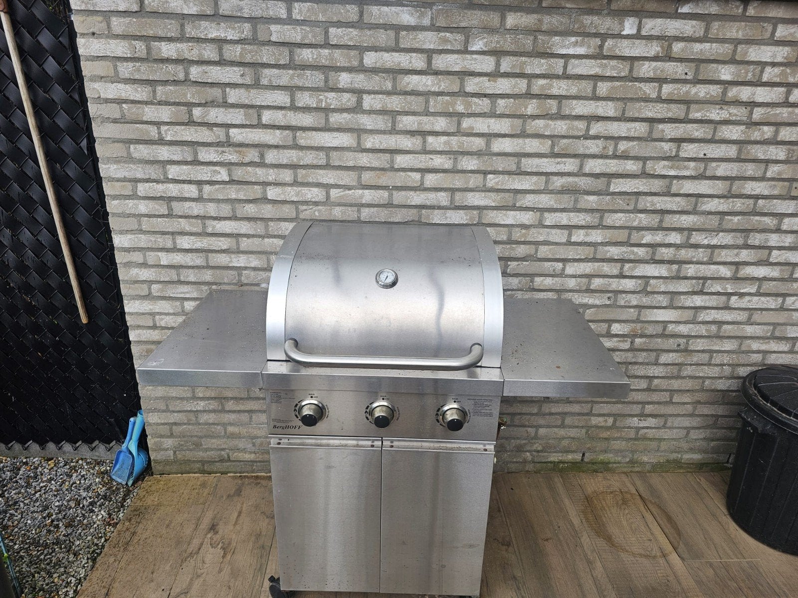 Barbecue " Berghoff" gaz., Tuin en Terras, Ophalen