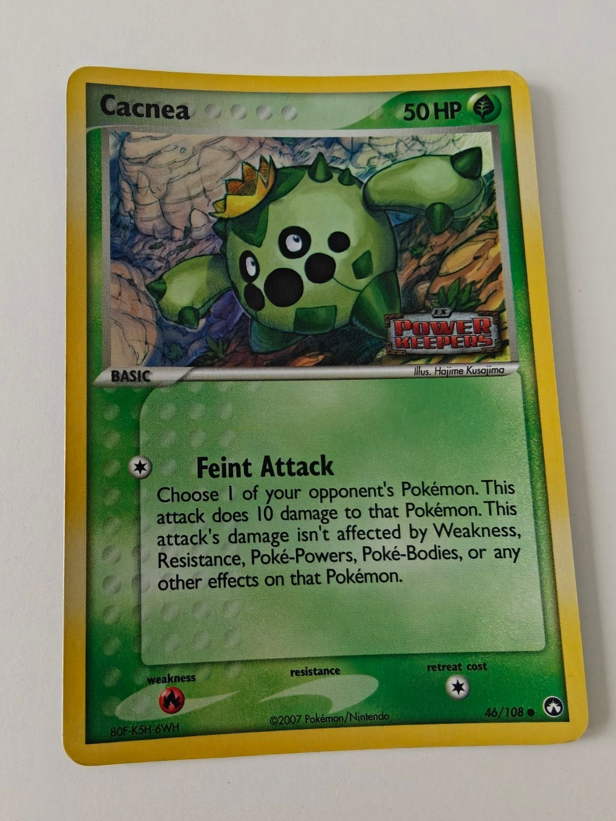 Cacnea Power Keepers (reverse holo stamped), Ophalen