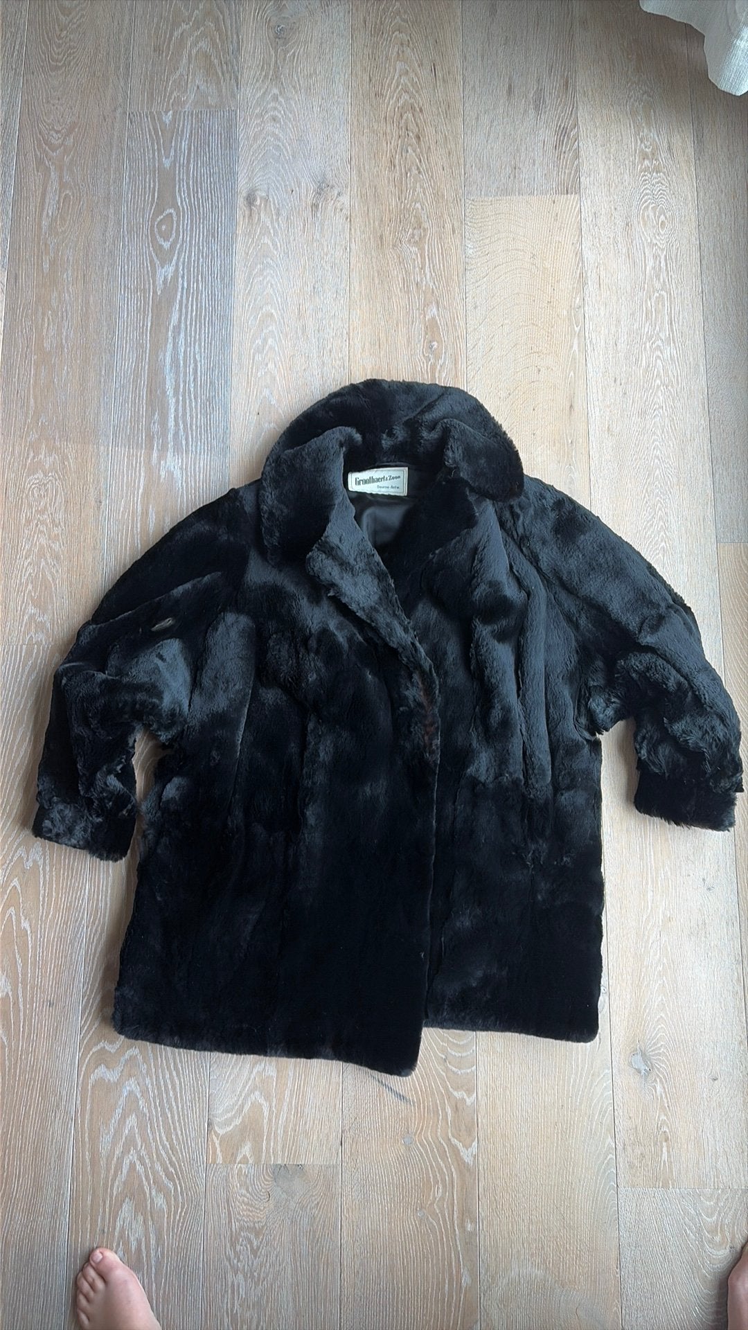 Prachtige Vintage Bontjas - Pelsmaker Groothaert & Zoon, Kleding | Heren, Jassen | Winter, Ophalen of Verzenden, Gedragen, Maat 56/58 (XL)