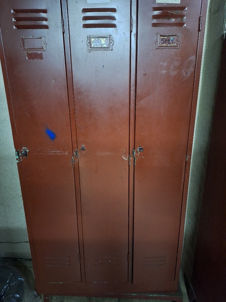 Oude lockers kasten, Enlèvement, Utilisé