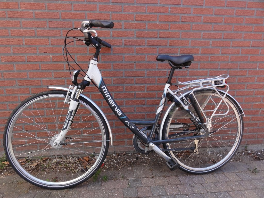 Minerva Ascot Cityline damesfiets met veerring 95 euro, Moins de 49 cm, Enlèvement, Comme neuf, Vitesses