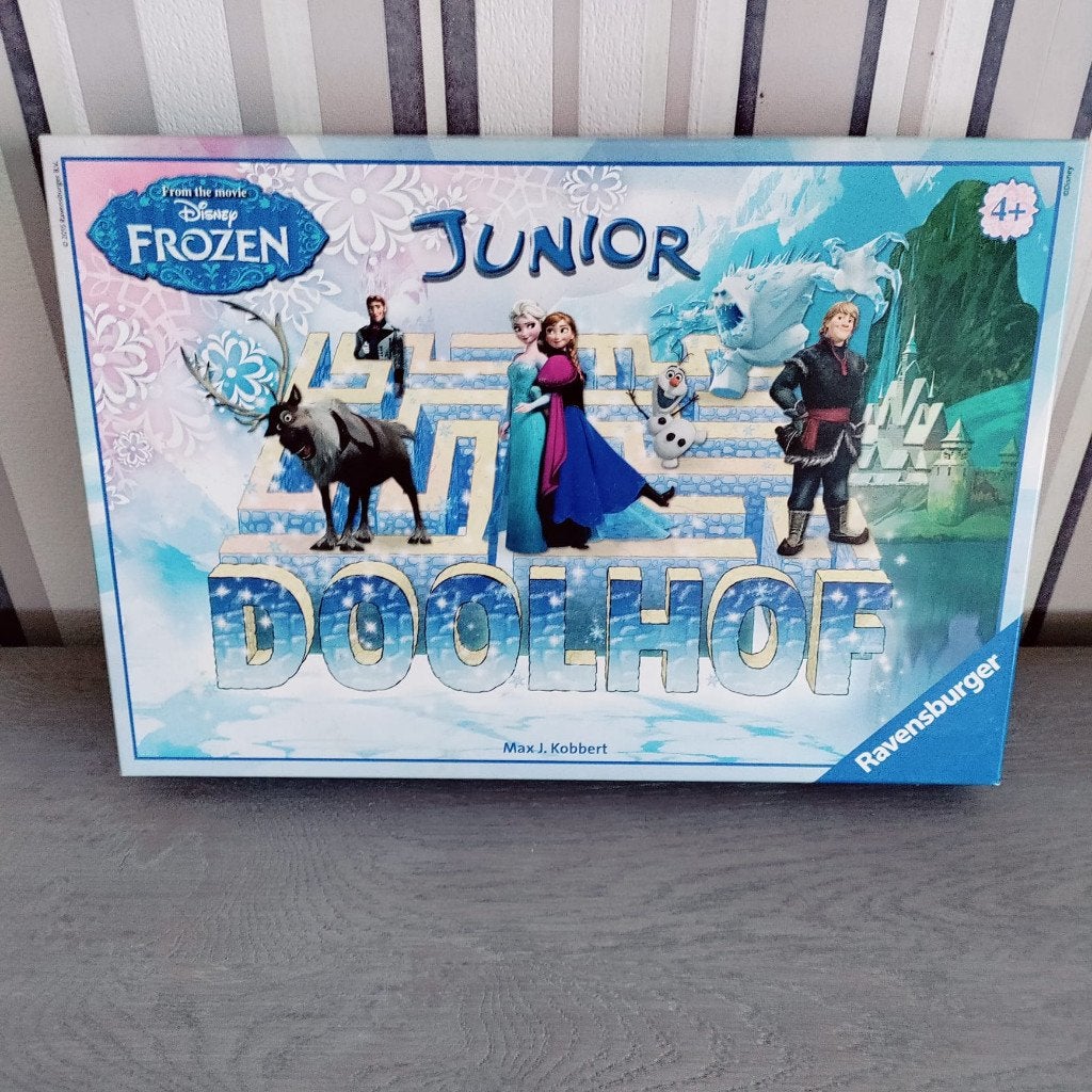 Thème Maze Junior Frozen - Comme neuf, Hobby & Loisirs créatifs, 1 ou 2 joueurs, Enlèvement ou Envoi, Comme neuf, Ravensburger