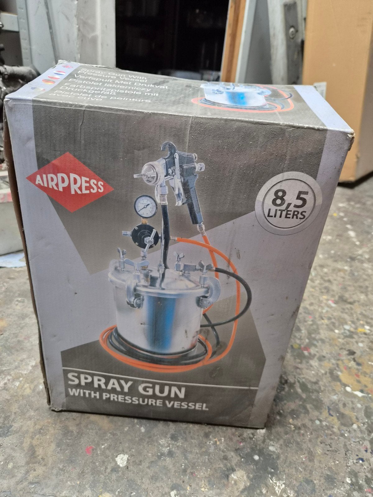AIR press spray gun neuf pistolet pro peinture
Pistolet a p, Enlèvement