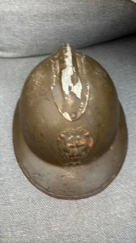 WW 2 belgische helm, Verzamelen, Militaria | Tweede Wereldoorlog, Ophalen