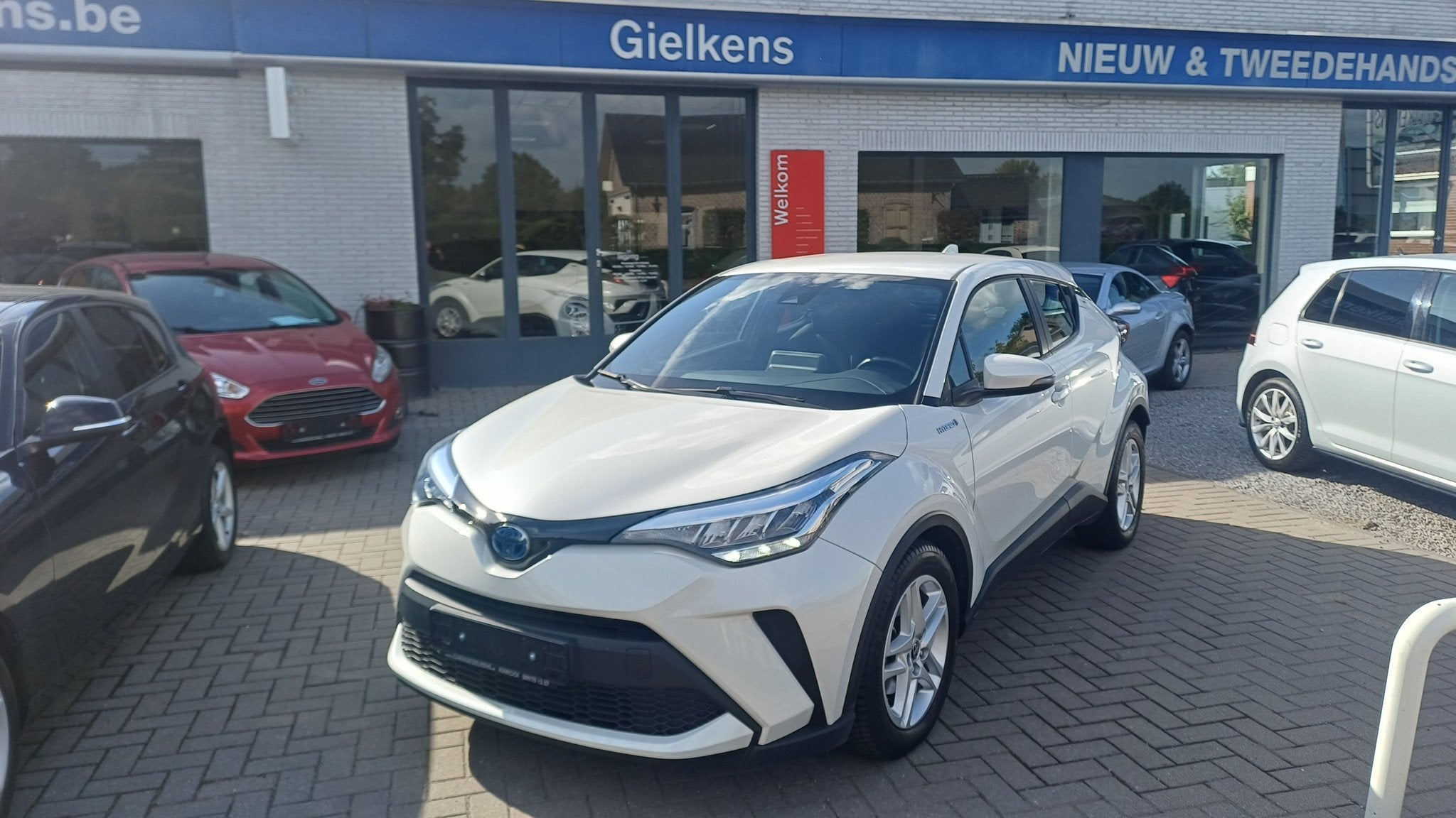 Toyota C-HR 1.8 Hybrid Flow(Bj.2021 automaat), Auto's, Stof, Gebruikt, 4 cilinders, 72 kW