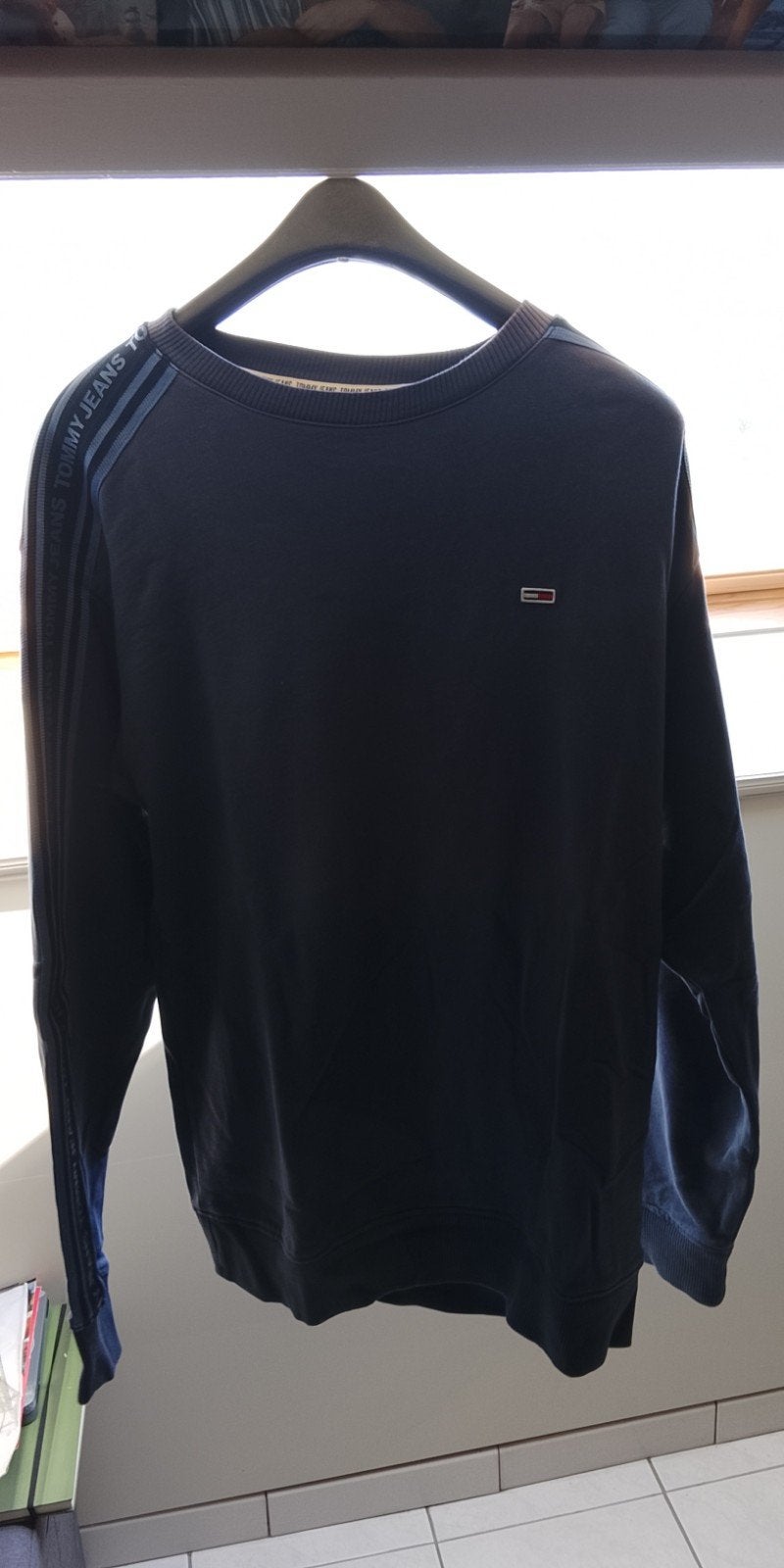 Tommy Jeans pull blauw (small), Kleding | Heren, Ophalen of Verzenden