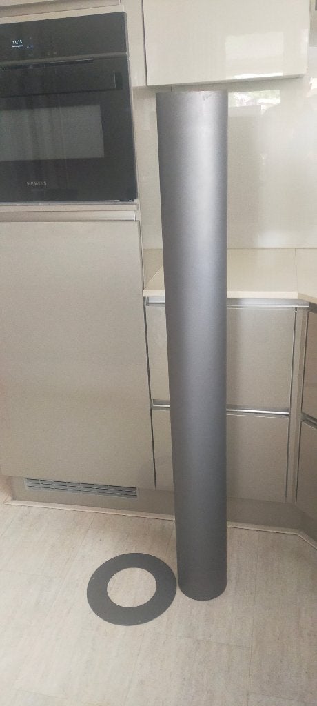 kachelpijp, Huis en Inrichting, Ophalen, Gebruikt