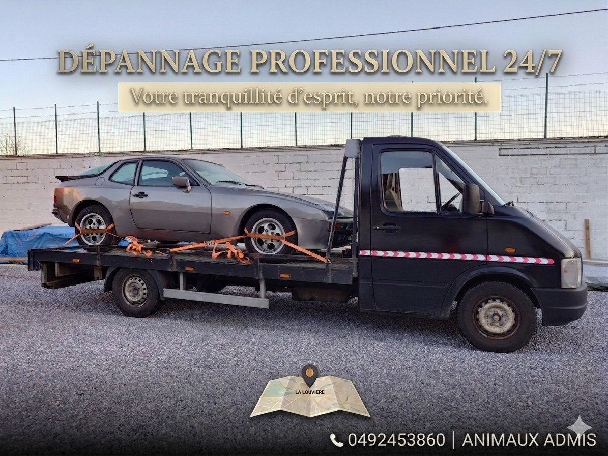 Dépannage et transport auto, Auto diversen, Overige Auto diversen, Ophalen of Verzenden