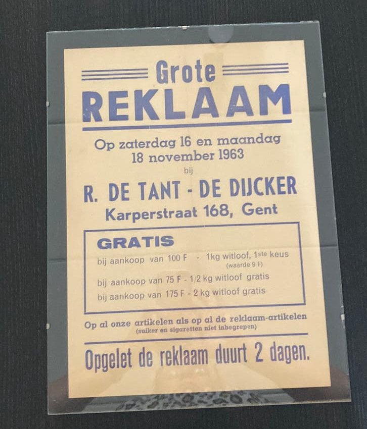Affiche Gent, Collections, Posters & Affiches, Enlèvement ou Envoi, Comme neuf