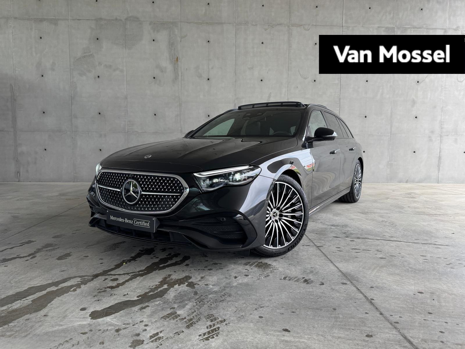 Mercedes-Benz E-Klasse 300 e AMG Line Break + PANO DAK + BUR, Argent ou Gris, Achat, Entreprise, 5 portes