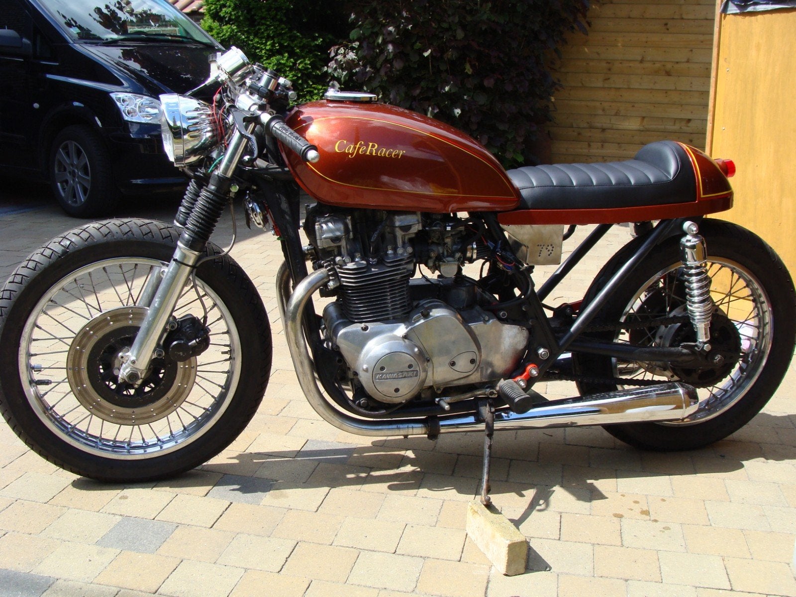 kawasaki kz 750 twin .caferacer, Motos, Permis Moto A, 750 cm³, 2 cylindres, Neuf