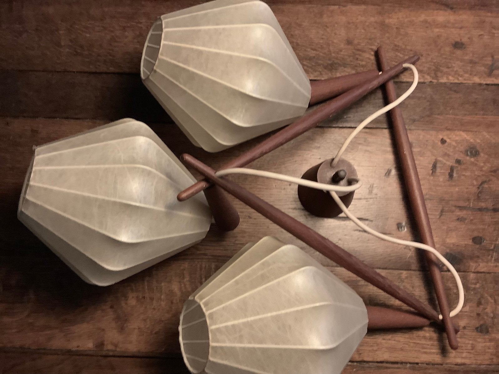 Cocoon lamp uit het midden van de eeuw, Ophalen of Verzenden