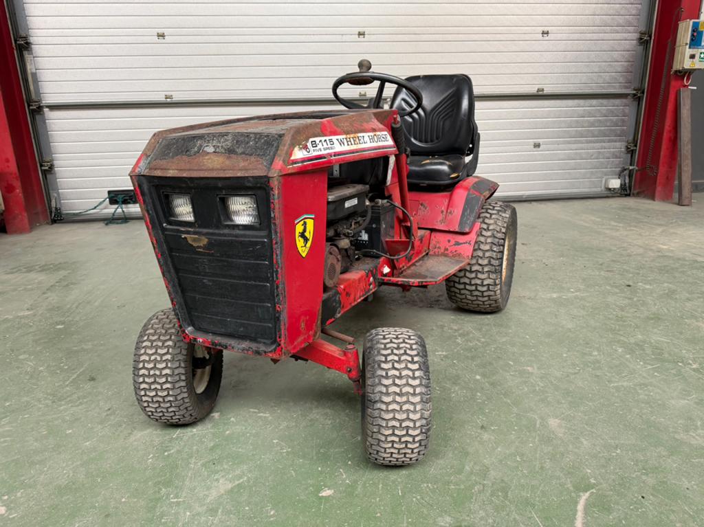 Wheel horse b-115, Ophalen, Gebruikt