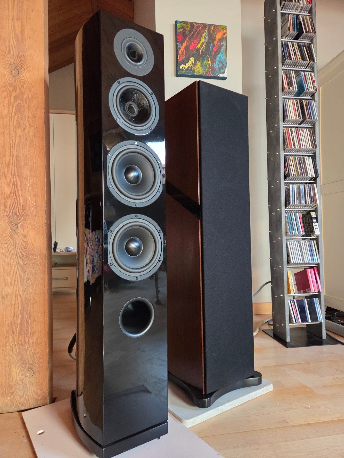 DAVIS ACOUSTICS SINFONIA & tweeter KARLA, TV, Hi-fi & Vidéo, Enlèvement, Comme neuf, 150 watts ou plus, Enceintes stéréo