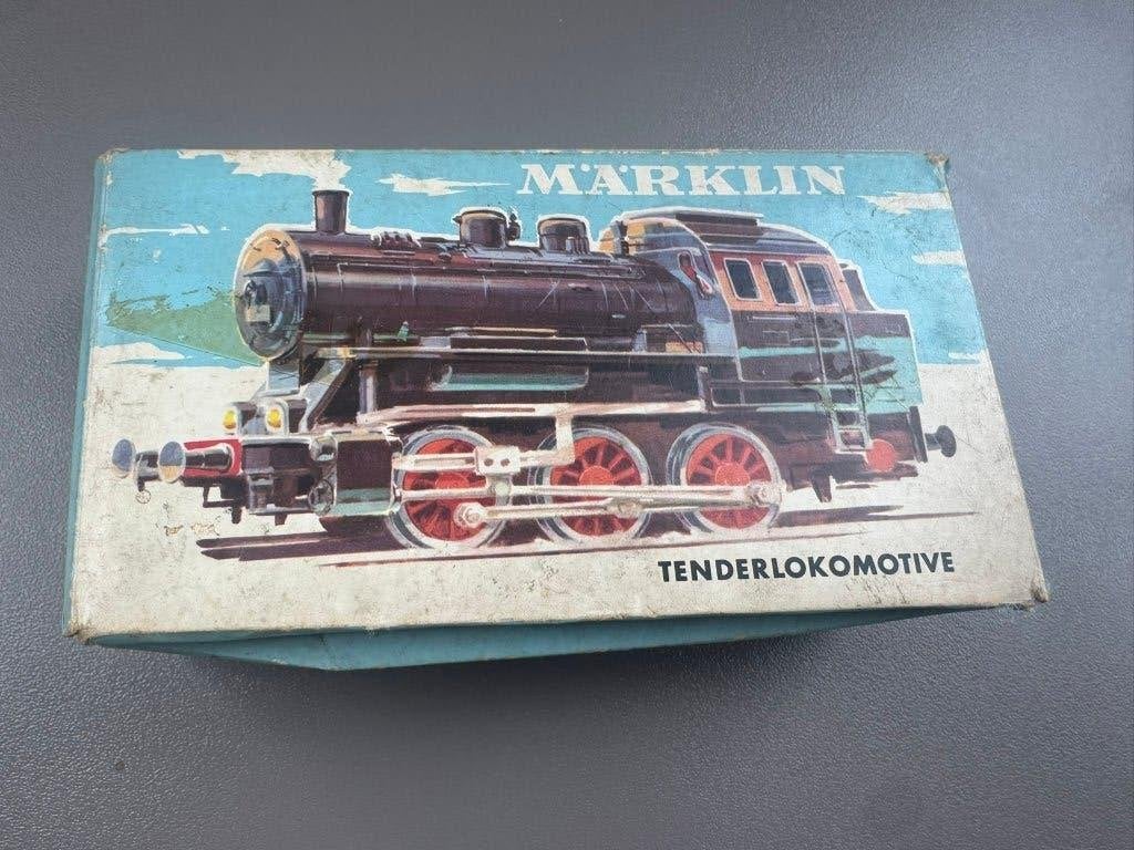 Locomotive à vapeur Vintage Märklin 3000 — boîte d'origine, Enlèvement ou Envoi, Utilisé, Locomotive, Courant continu ou Courant alternatif