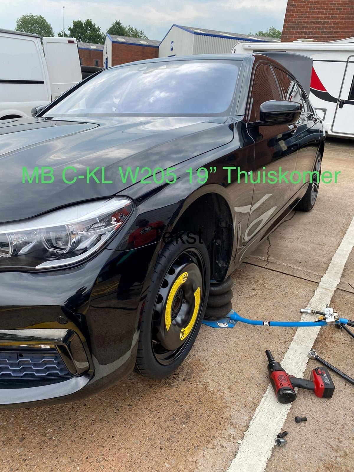 Reservewiel Thuiskomer MERCEDES C E GLC X254 EQC 19 INCH, Pneus et Jantes, Enlèvement ou Envoi, Véhicule de tourisme, Pneus été