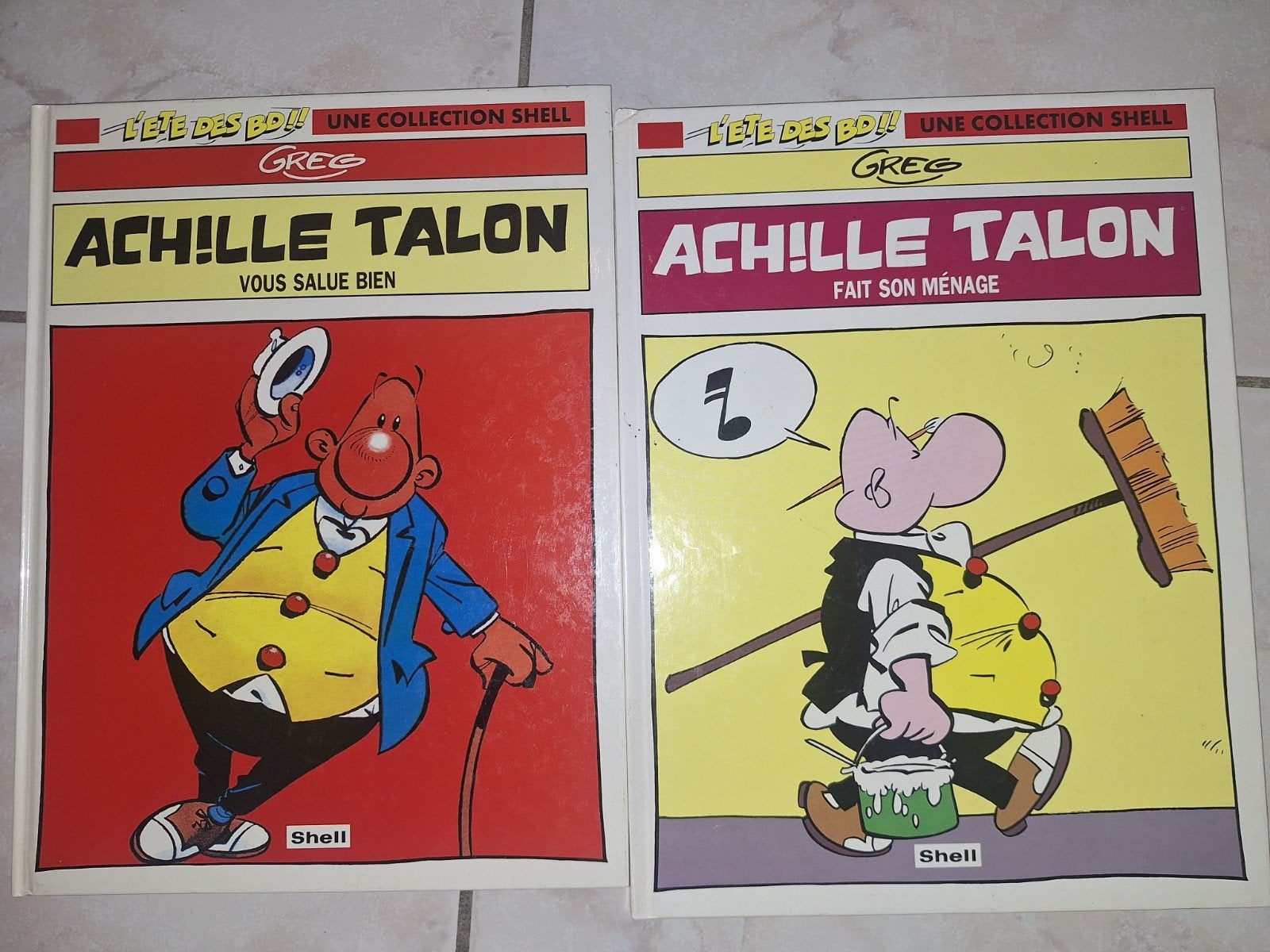 Lot de 2 Bd Achille Talon pour 6€, Plusieurs BD, Enlèvement, Utilisé