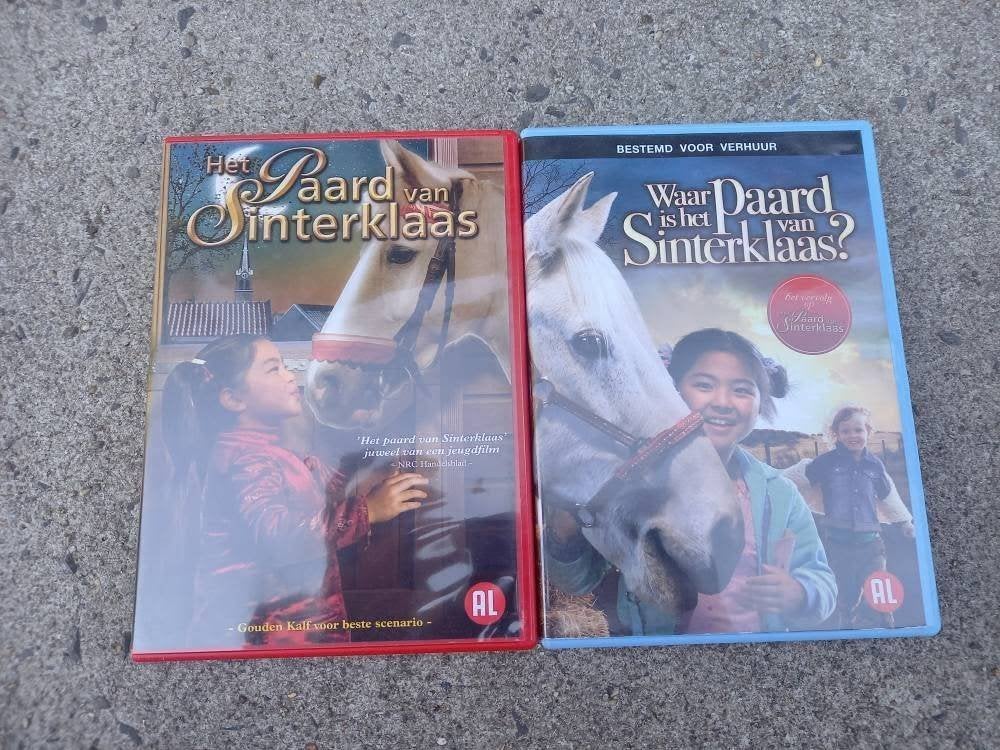 Dvd's Het paard van Sinterklaas 1 & 2, samen 5 euro, Gentbr., Cd's en Dvd's, Ophalen of Verzenden, Sinterklaas, Film