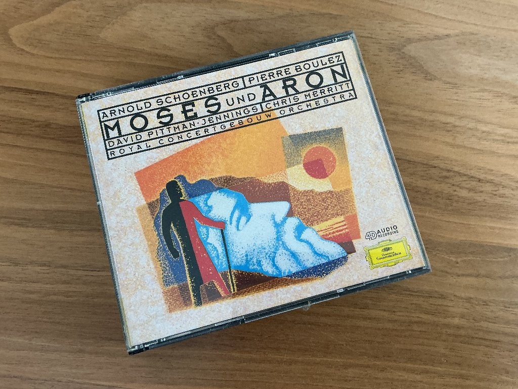 Schoenberg / Moses und Aron. Boulez  2CD MINT, Boxset, Opera of Operette, Modernisme tot heden, Ophalen of Verzenden