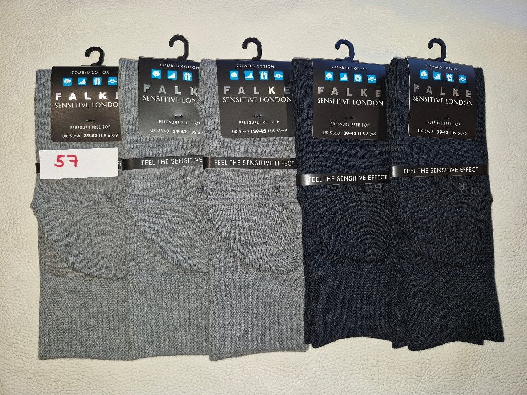 Falke Heren Kousen Sensitive London maat 39/42 Pakket 57, Vêtements | Hommes, Neuf, Taille 39 à 42, Enlèvement ou Envoi, Autres couleurs