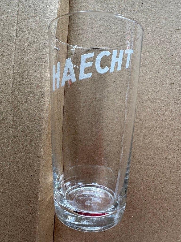 Haecht, Verzamelen, Ophalen of Verzenden, Gebruikt, Glas of Glazen, Overige merken