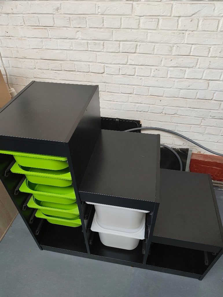 Ikea kast trofast, Ophalen, Gebruikt