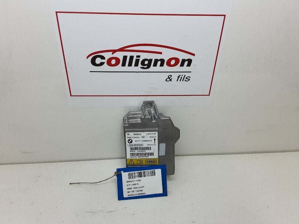 BOITIER AIRBAG BMW 1 serie (E81) (0285010070), Mevr. I. Hauben, Utilisé, BMW, Rue de l'Espoir 34 34
4030  GRIVEGNÉE, BE
