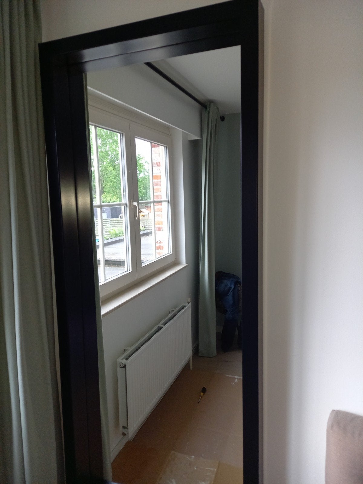 zwarte spiegels, Huis en Inrichting, Woonaccessoires | Spiegels, Ophalen
