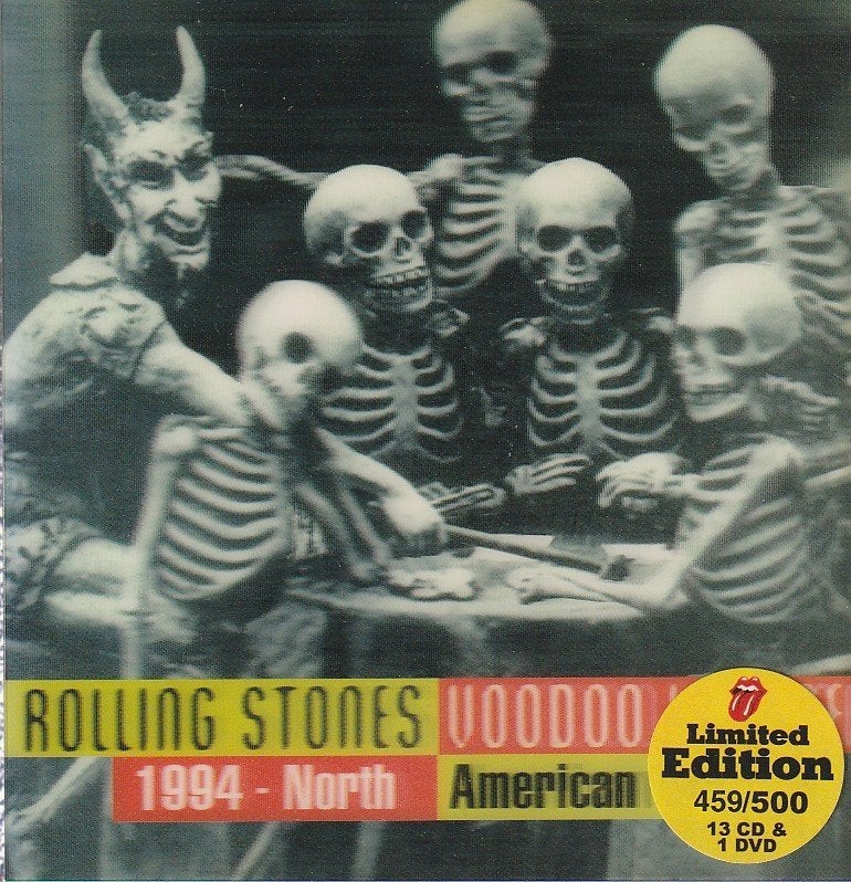 Doos - 13 cd's + dvd - ROLLING STONES - US TOUR 1994, Verzenden, Zo goed als nieuw, Poprock