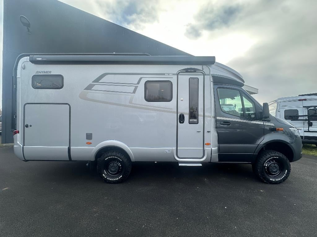 Hymer ML T 580 4x4 Crystal zilver, Caravans en Kamperen, Automaat, Vloeistofverwarming, Bedrijf, Tot en met 3